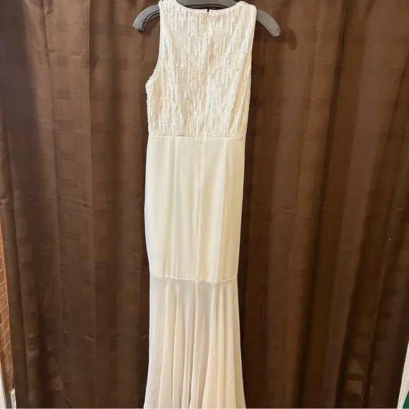 Frank Lyman Beaded Ruched Dress - Picture 6 of 9